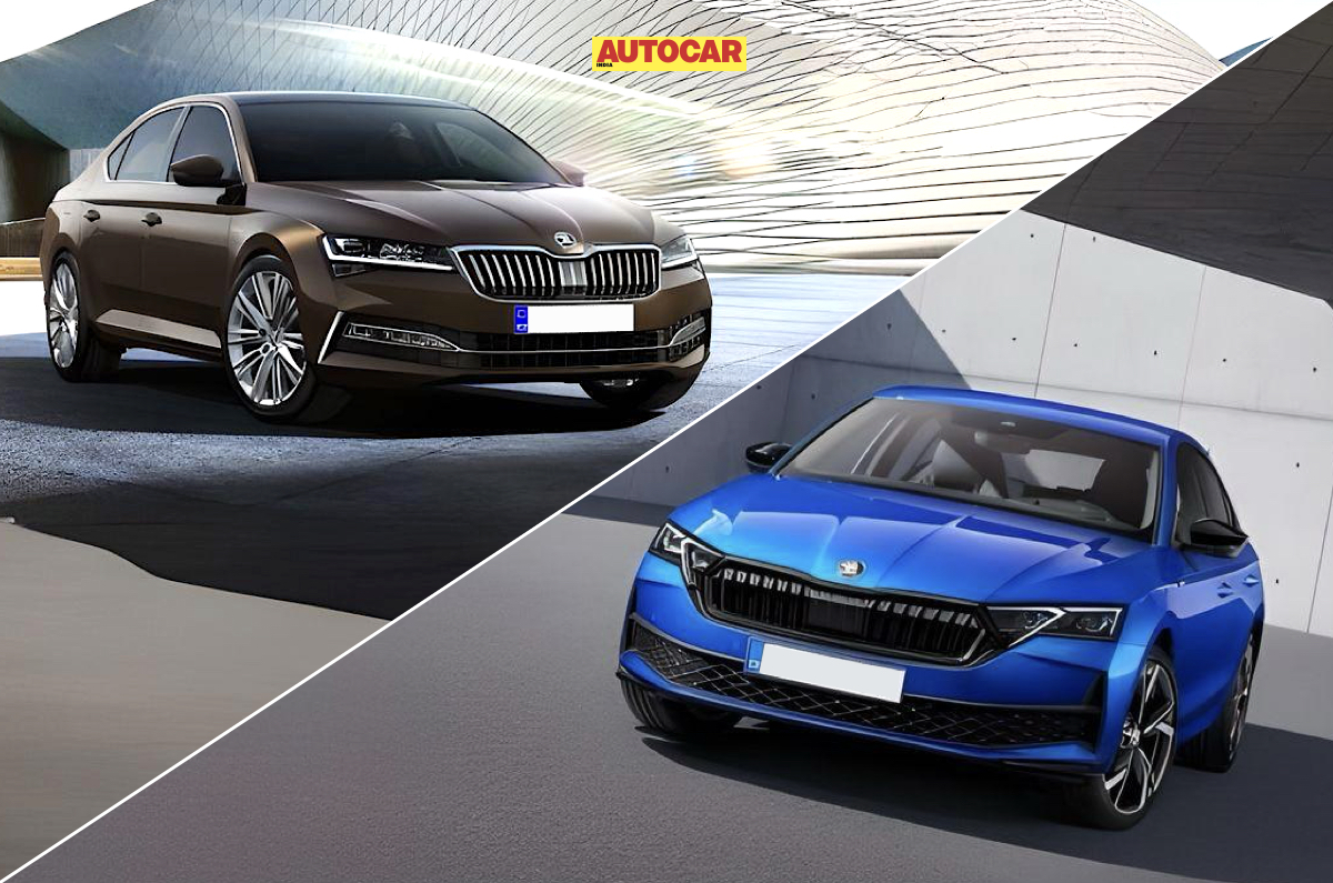 Skoda Superb and Octavia India return
